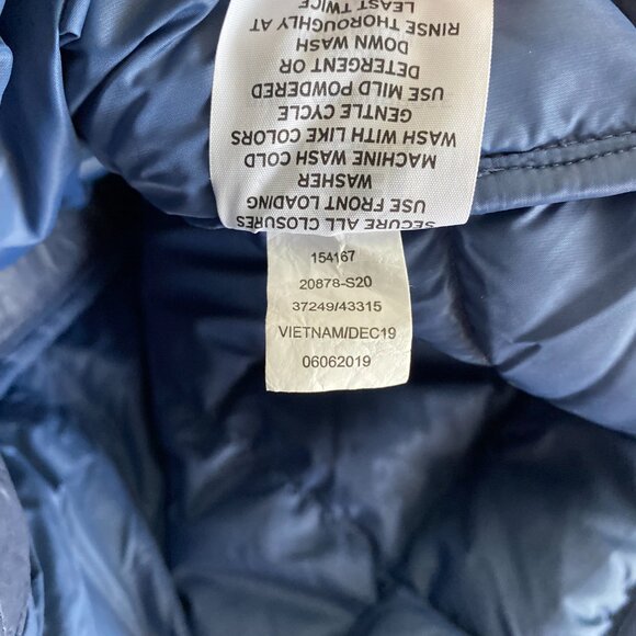 REI Co-Op Down Jacket Quilted Blue Men's Small Outdoor Gorpcore Lightweight - Picture 5 of 7
